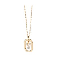 Collana PDPaola Donna MINI LETTERS in Argento CO01-533-U - CO01-533-U